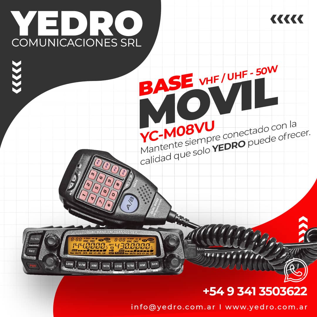 Base Móvil YC-M08VU: Tecnología Avanzada y Alta Calidad
